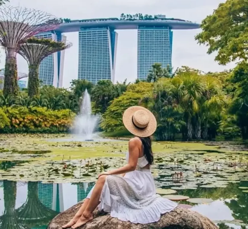 check in Singapore, Garden by the bays