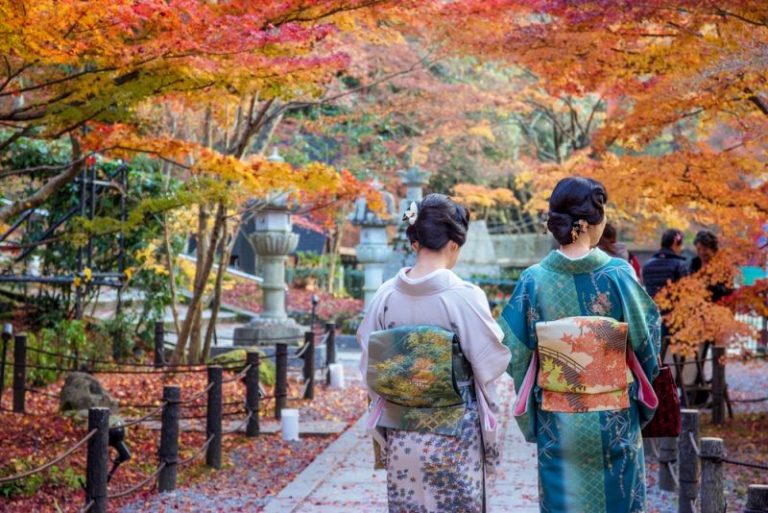 mùa thu Nhật Bản, du lich Nhat Ban