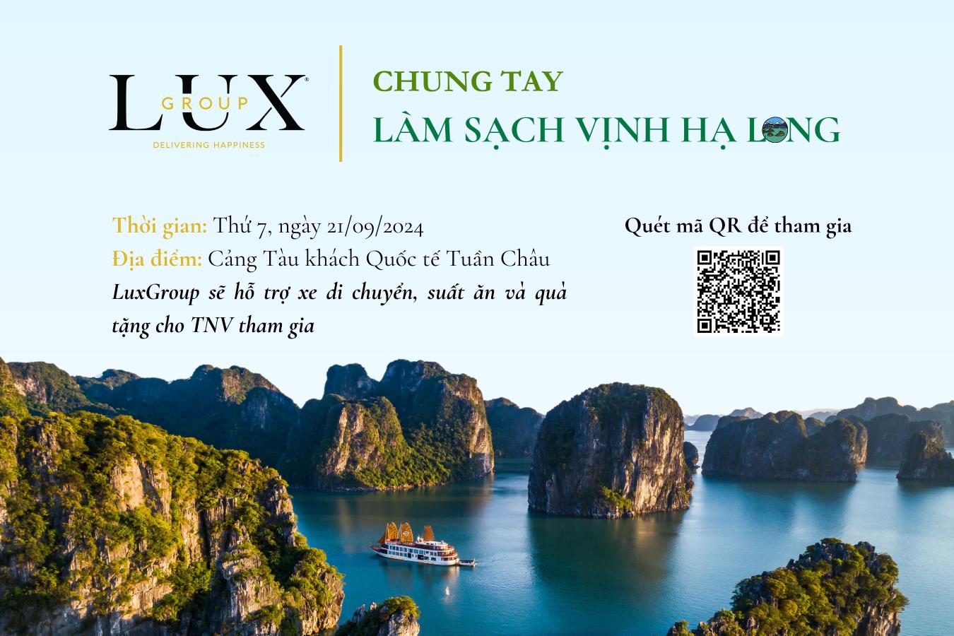 Chung tay làm sạch Vịnh Hạ Long 2024