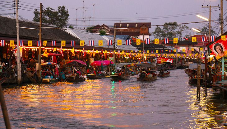 Chợ nổi Bangkok