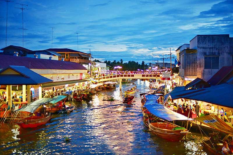 Chợ nổi Bangkok