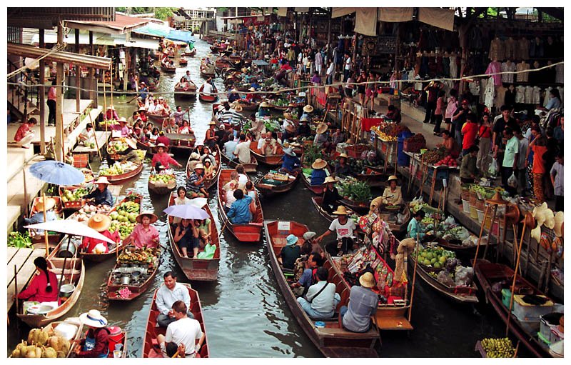 Chợ nội địa Bangkok